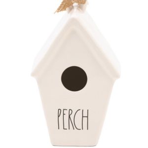 Rae Dunn birdhouse